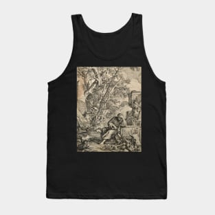 The Laughing Philosopher Democritus. Salvatore Rosa, 1615-1673 Tank Top